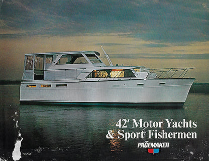 Pacemaker 42 Motor Yacht & Sportfishermen Brochure