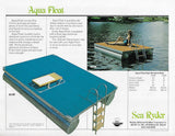 Sea Ryder 1984 Pontoon Brochure