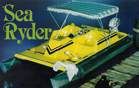Sea Ryder 1980 Pontoon Brochure