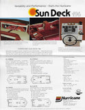 Hurricane Sun Deck 196 Brochure