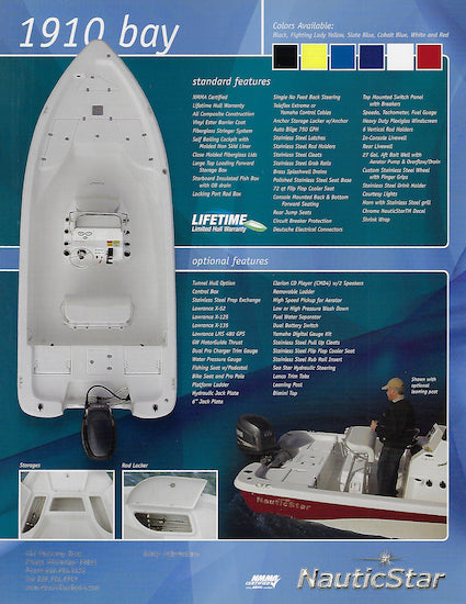 Nautic Star 1910 Nautic Bay Brochure – SailInfo I boatbrochure.com