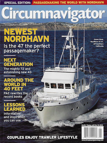 Nordhavn 2003 Circumnavigator Magazine Brochure