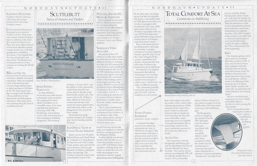 Nordhavn 46 & 62 Newsletter Brochure - Volume 3
