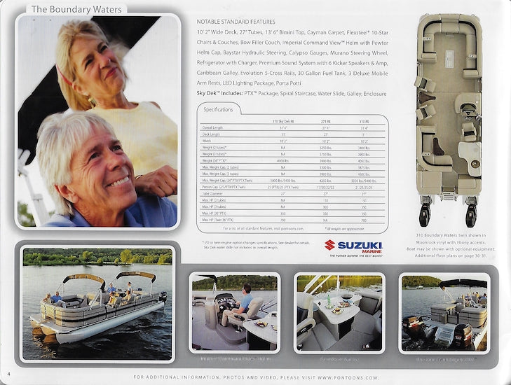 Premier 2010 Pontoon Brochure SailInfo I