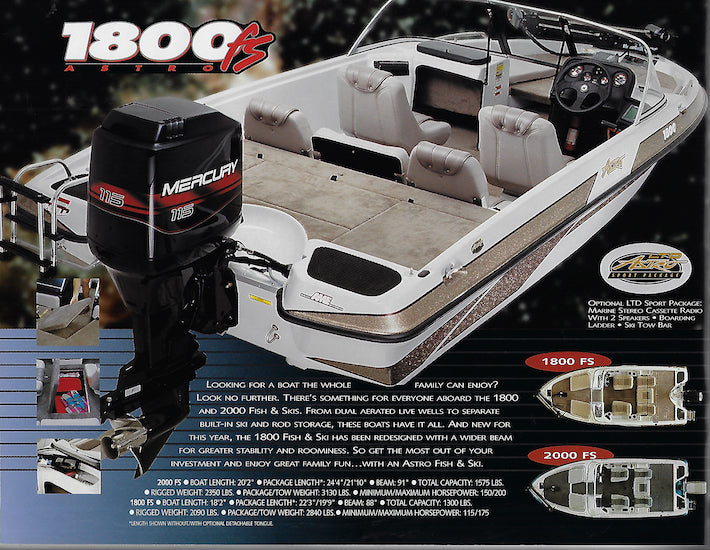 Astro 1998 Brochure