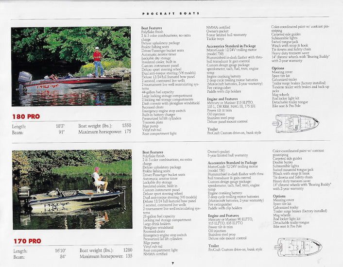 Procraft 1992 Brochure