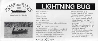 Budsin Lightning Bug Brochure Package