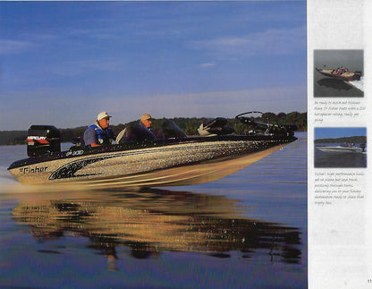Fisher 1997 Fiberglass Bass Brochure