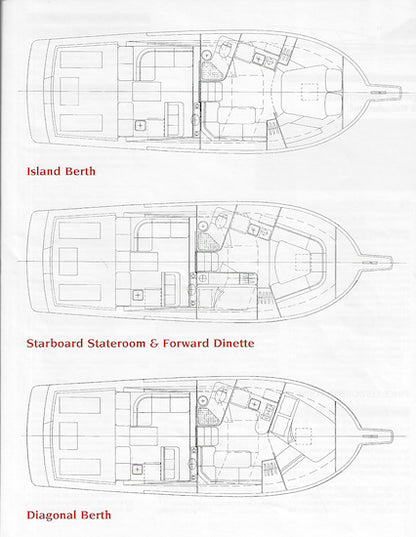Radovcich 35 Express Sportfisher Specification Brochure