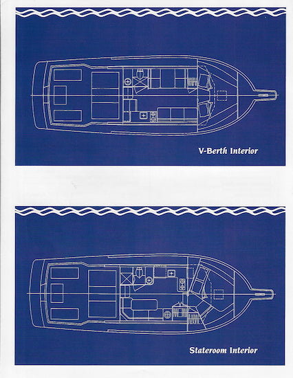 Radovcich 35 Flybridge Sportfisher Specification Brochure