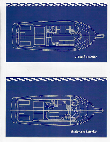 Radovcich 35 Flybridge Sportfisher Specification Brochure
