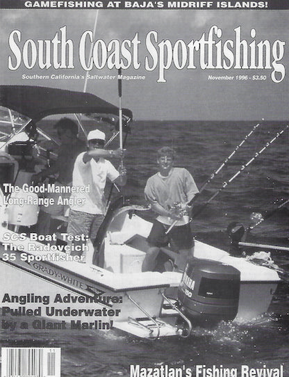Radovcich 35 Flybridge Sportfisher South Coast Sprotfishing Magazine Reprint Brochure