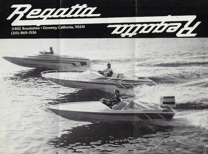 Regatta 1980s Performance Brochure