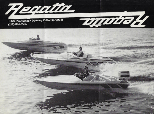 Regatta 1980s Performance Brochure