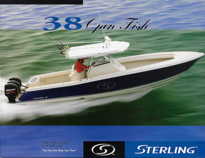 Sterling 38 Open Fish Brochure