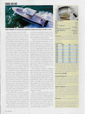 Sterling 38 Open Fish Motorboating Magazine Reprint Brochure