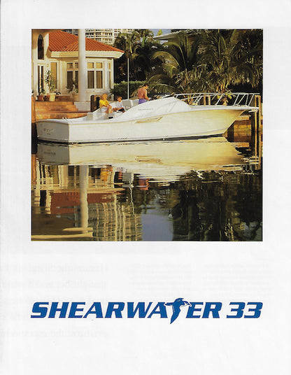 Shearwater 33 Brochure