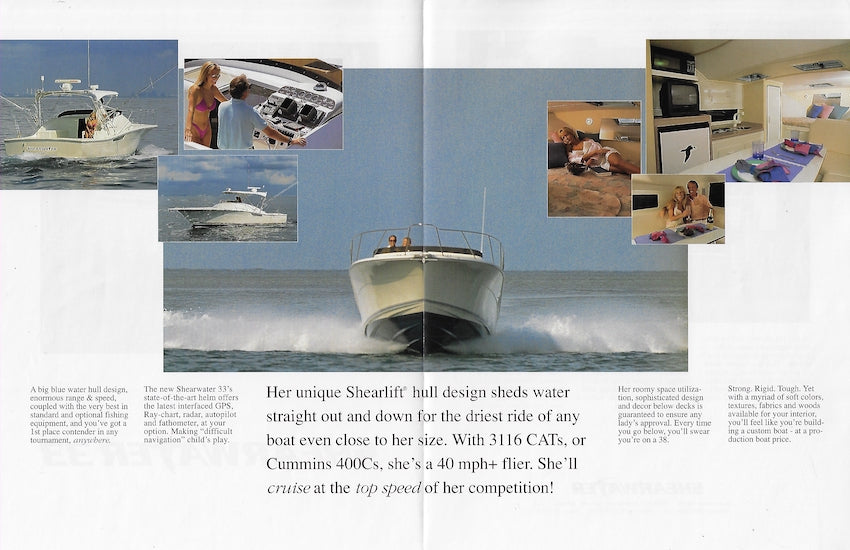Shearwater 33 Brochure