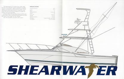 Shearwater 33 Launch Brochure