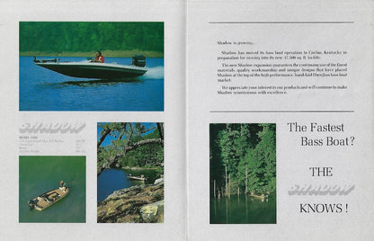 Shadow 1986 Brochure