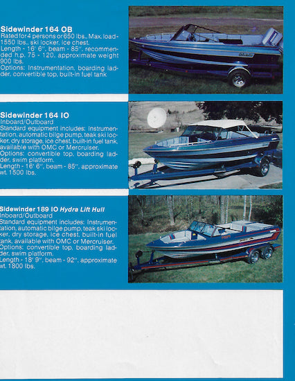 Shamer 1980s Brochure