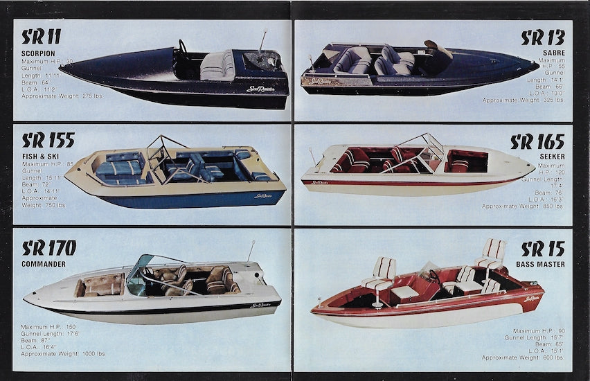 Sea Raider 1981 Brochure