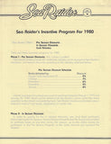 Sea Raider 1980 Brochure