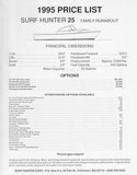 Surf Hunter 25 Brochure