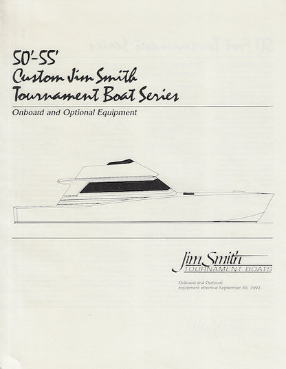 Jim Smith Boats Brochure Package
