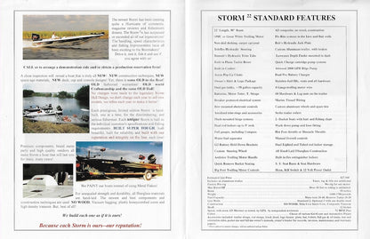 Storm 22 Bass Boat Brochure