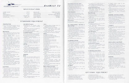 Sea West 72 Custom Pilothouse Yachtfisher Brochure