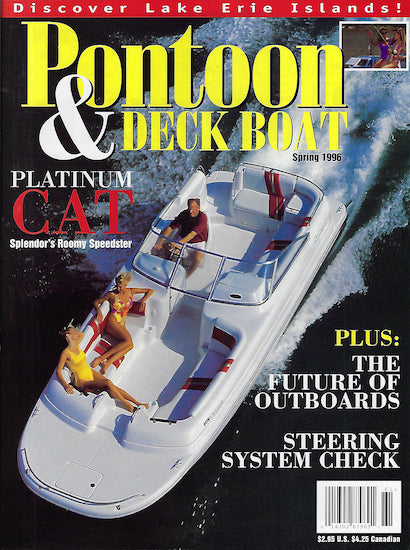 Splendor Platinum 240 Pontoon & Deckboat Magazine Reprint Brochure