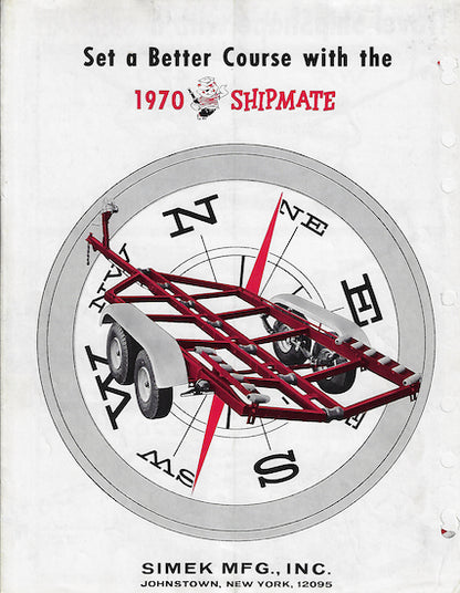 Shipmate 1970 Trailer Brochure