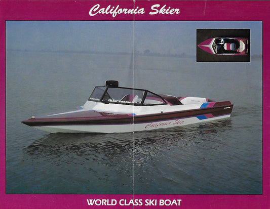 Ski West California Skier Brochure