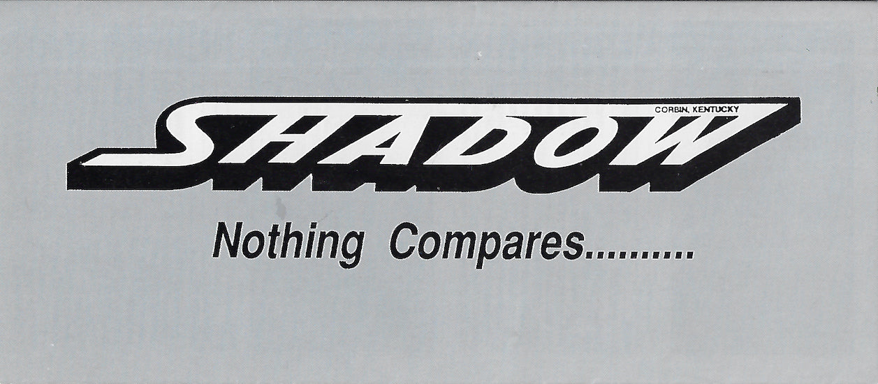 Shadow 1991 Brochure