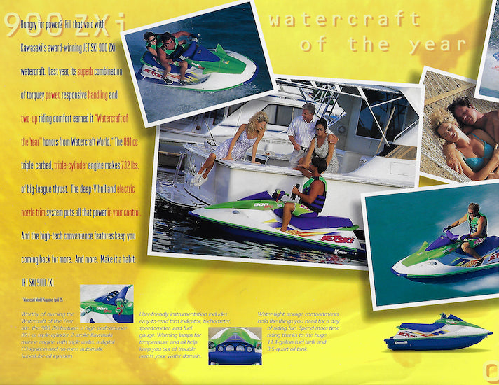 Kawasaki 1996 Jet Ski Brochure – SailInfo I boatbrochure.com