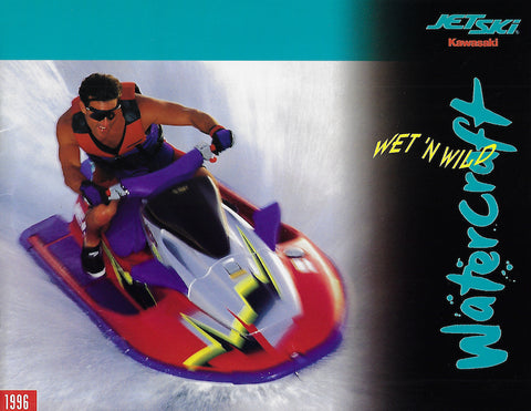 Kawasaki 1996 Jet Ski Brochure