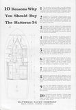 Hatteras 34 Convertible Brochure