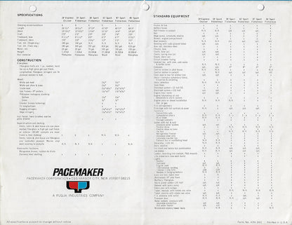 Pacemaker 1970s Brochure