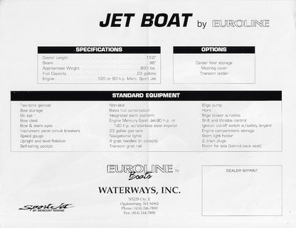 Euroline Cyclone Sport Brochure