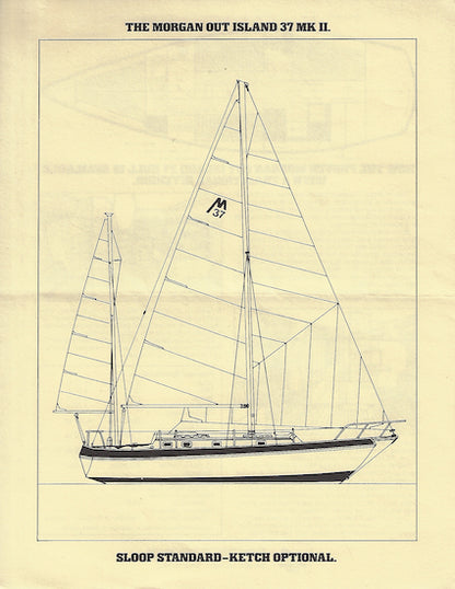 Morgan Out Island 37 Mark II Specification Brochure