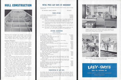 Lazy Days 50 Brochure