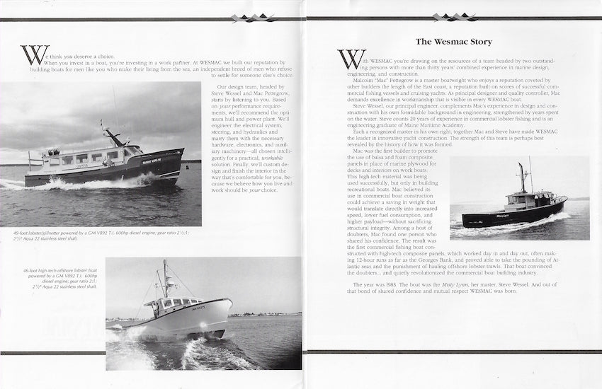 Wesmac Brochure