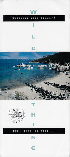 Wild Thing Brochure
