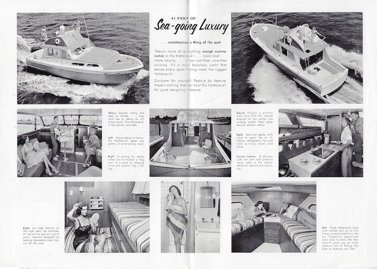 Hatteras 41 Convertible Brochure