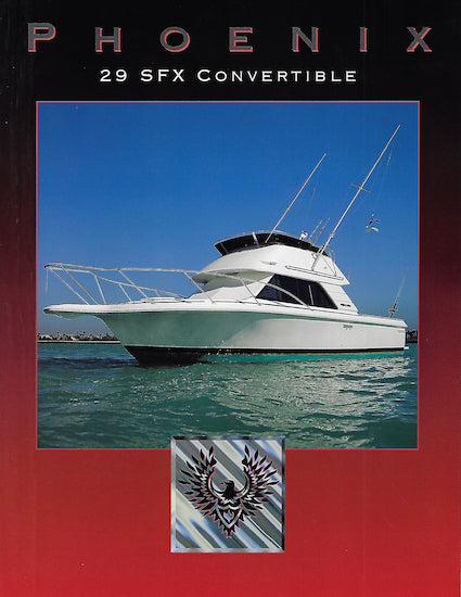 Phoenix 29 SFX Convertible Brochure
