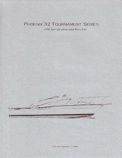 Phoenix 32 Tournament Series Specification Brochure
