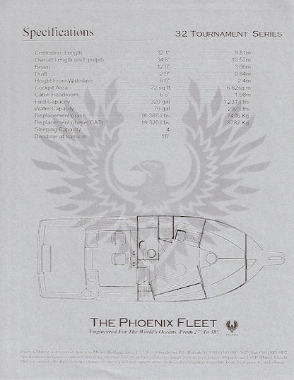 Phoenix 32 Tournament Series Specification Brochure
