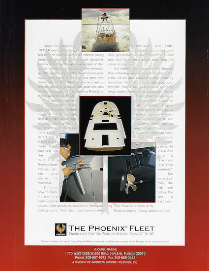 Phoenix 34 Tournament Brochure