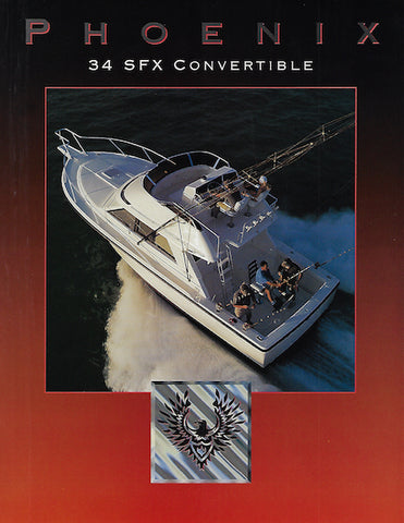 Phoenix 34 SFX Convertible Brochure